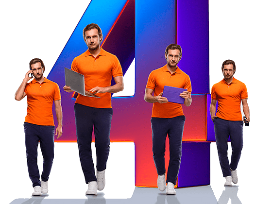 Великолепная четверка Ростелеком в&nbsp;село Кириково (Красноярский край)